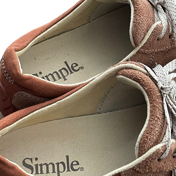 Simple Brand Sugar 9143 Womens 8 Brown Rust Suede Leather Shoes Sneaker - Picture 8 of 10